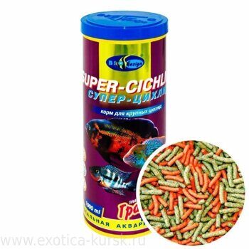 Биодизайн Super-Cichlid Stiks 1000ml